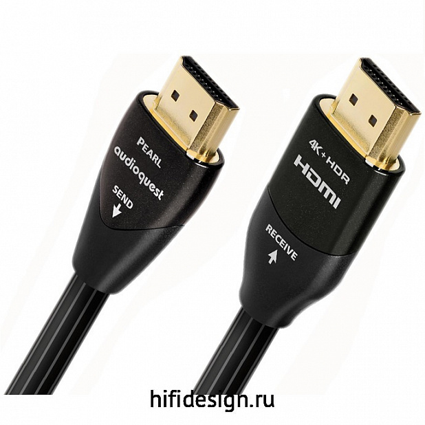 hdmi ������ audioquest hdmi pearl active pvc 15.0 m